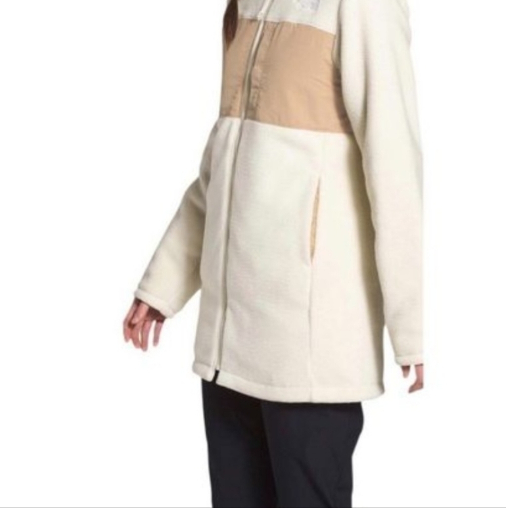 The NorthFace Womens Reversible Insulated Heatseeker Khaki Jacket Size Small NWT - Picture 4 of 16